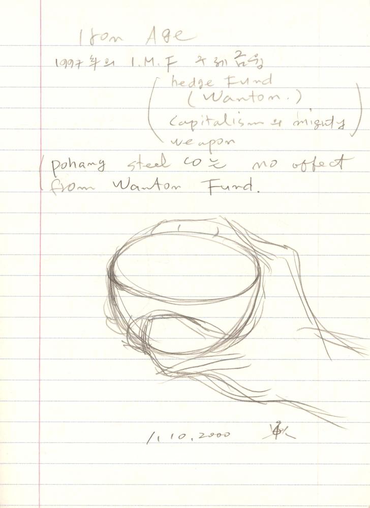 1999년 김차섭 구상노트 3