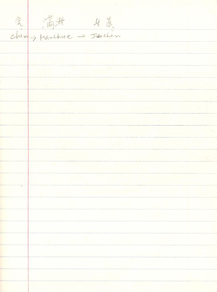 1999년 김차섭 구상노트 3