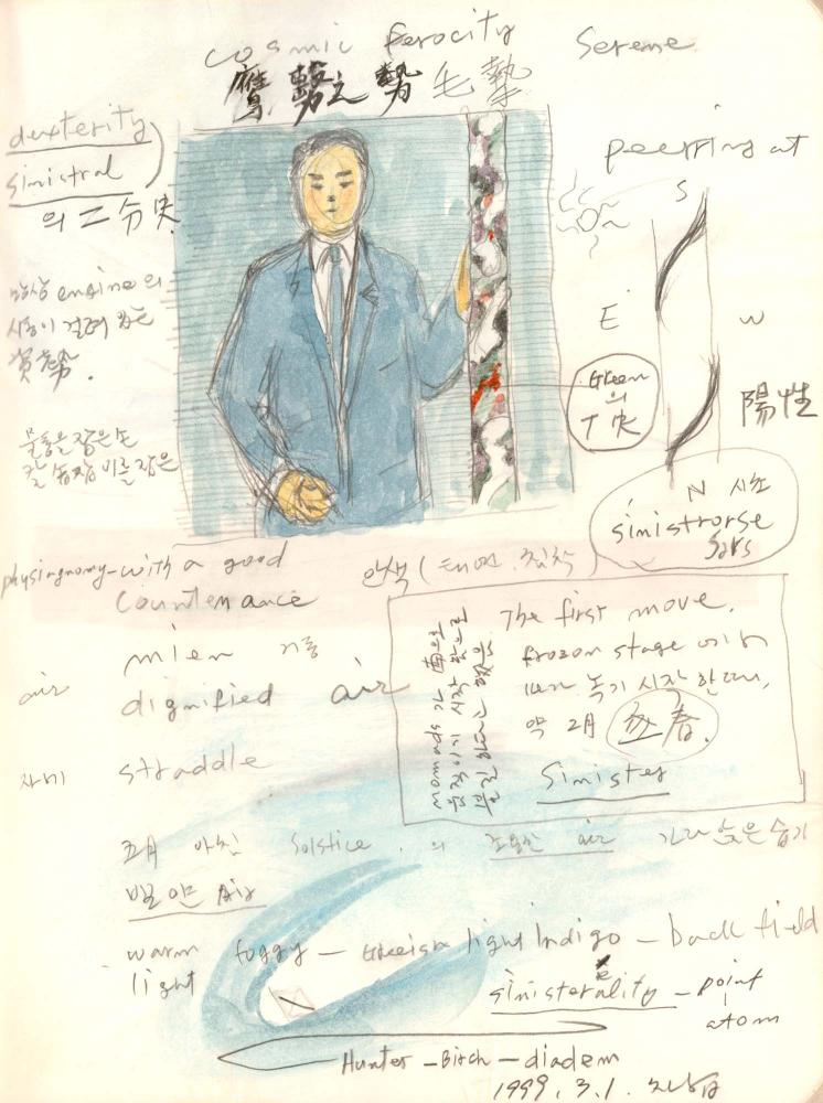 1999년 김차섭 구상노트 4