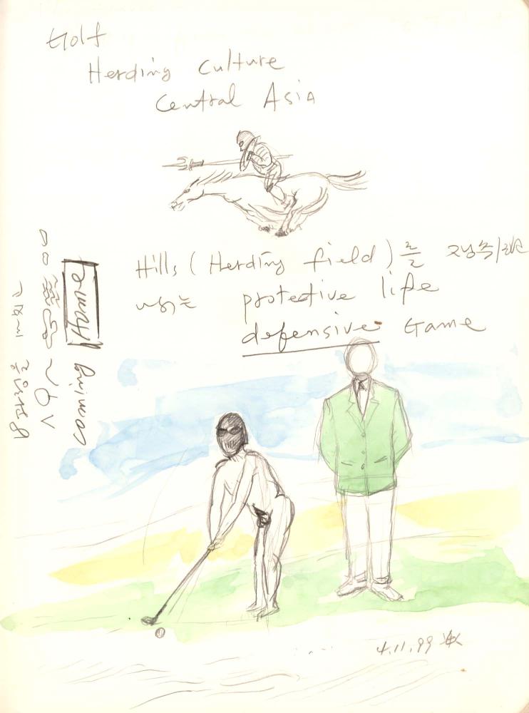 1999년 김차섭 구상노트 4