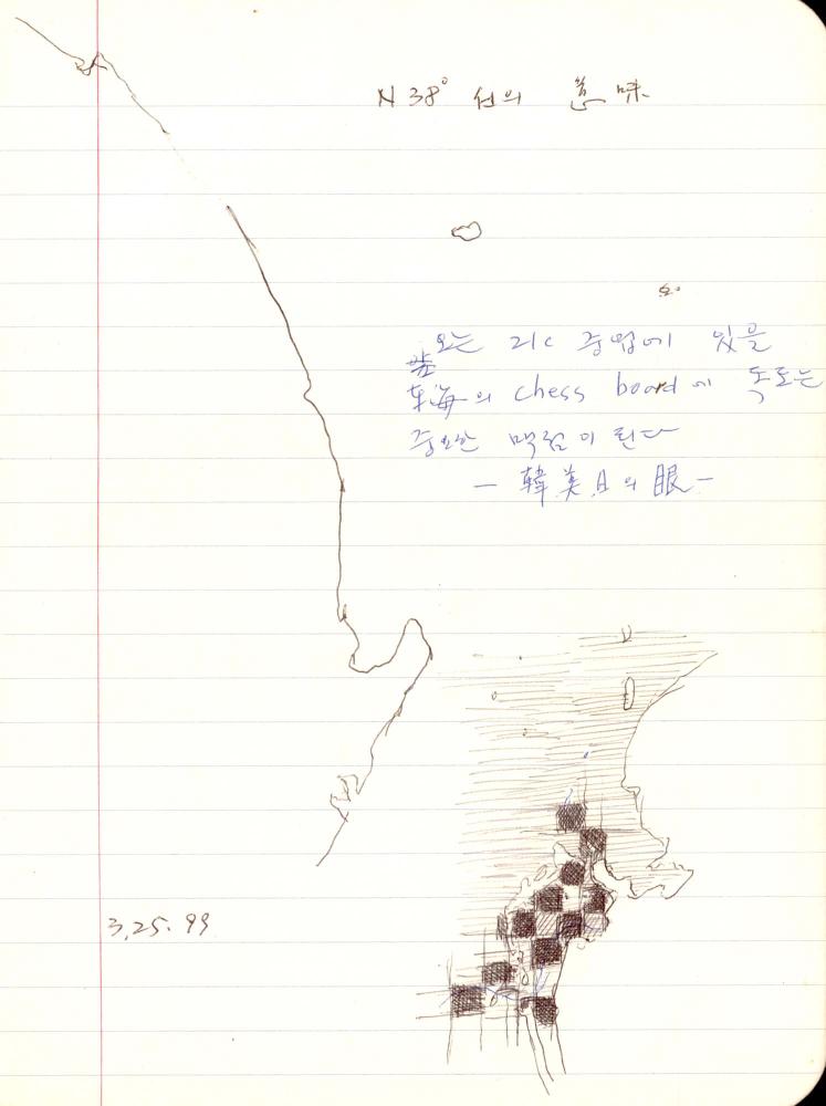 1999년 김차섭 구상노트 5 5