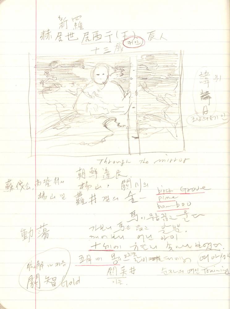 1999년 김차섭 구상노트 5