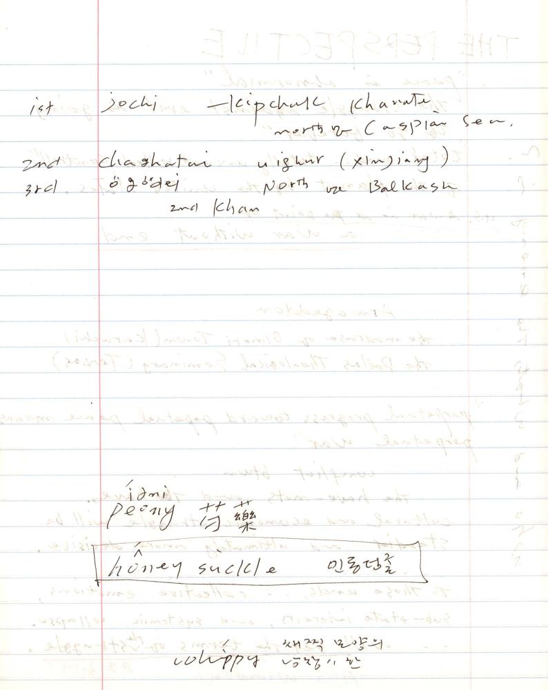 2005년부터 2006년까지 김차섭 구상노트 6