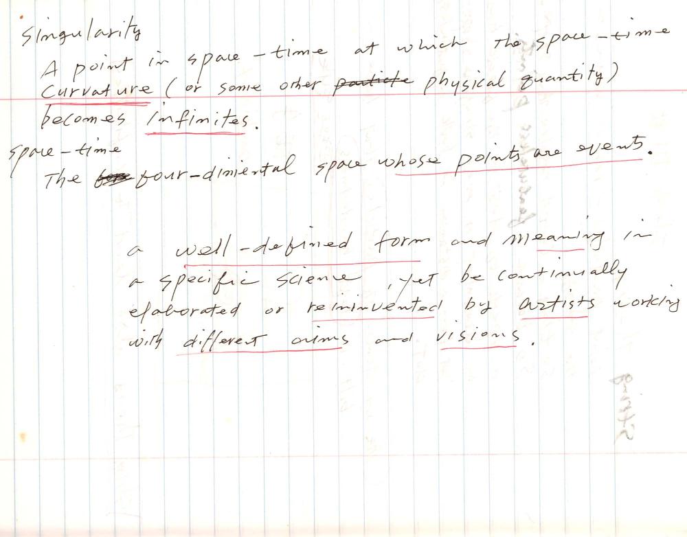 2005년부터 2006년까지 김차섭 구상노트