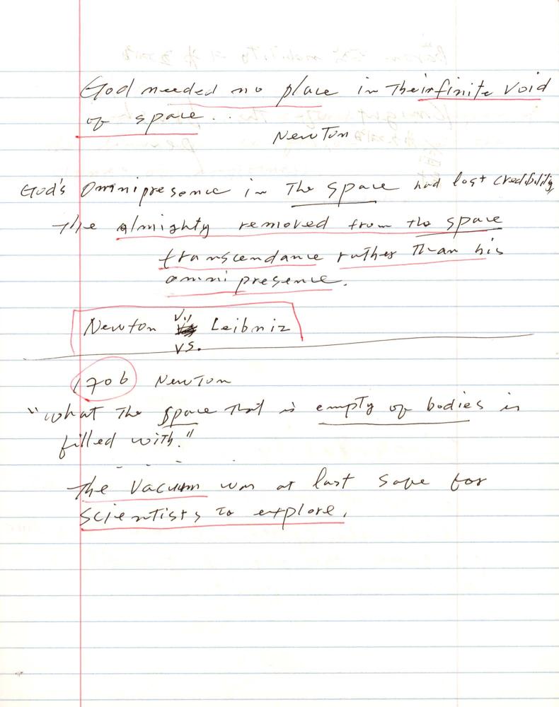 2005년부터 2006년까지 김차섭 구상노트