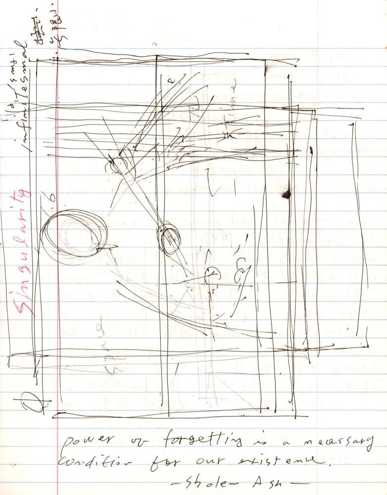 2005년부터 2006년까지 김차섭 구상노트