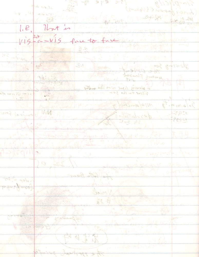 2005년부터 2006년까지 김차섭 구상노트