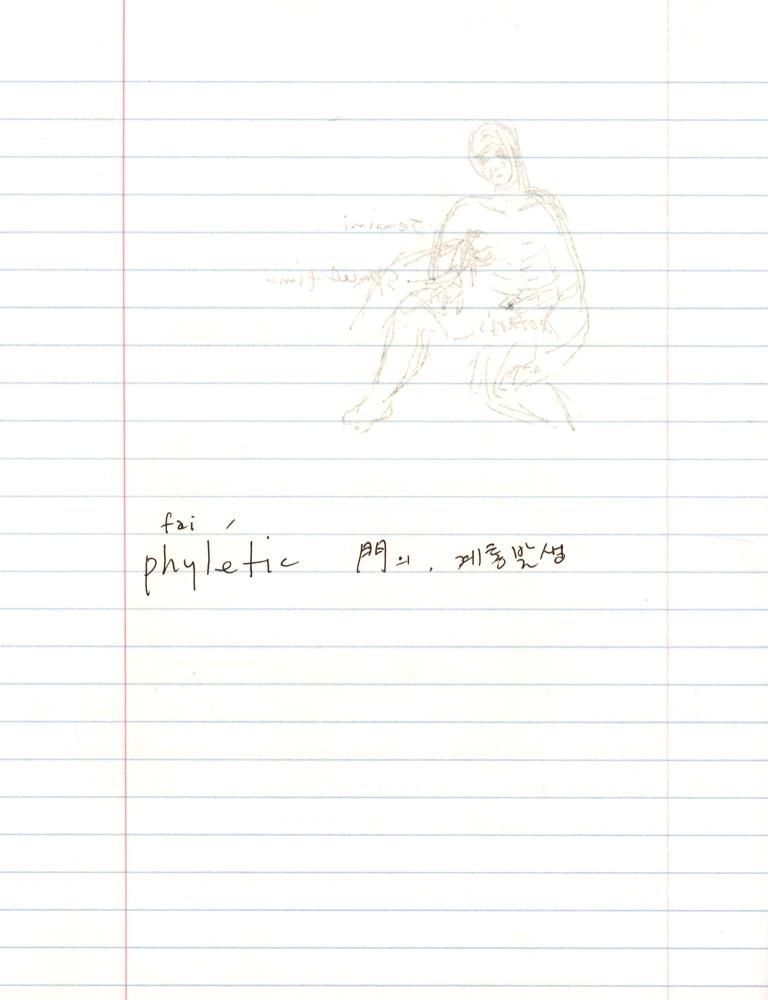 2005년부터 2006년까지 김차섭 구상노트