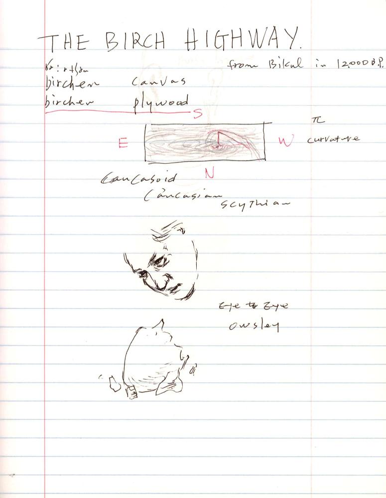 2005년부터 2006년까지 김차섭 구상노트