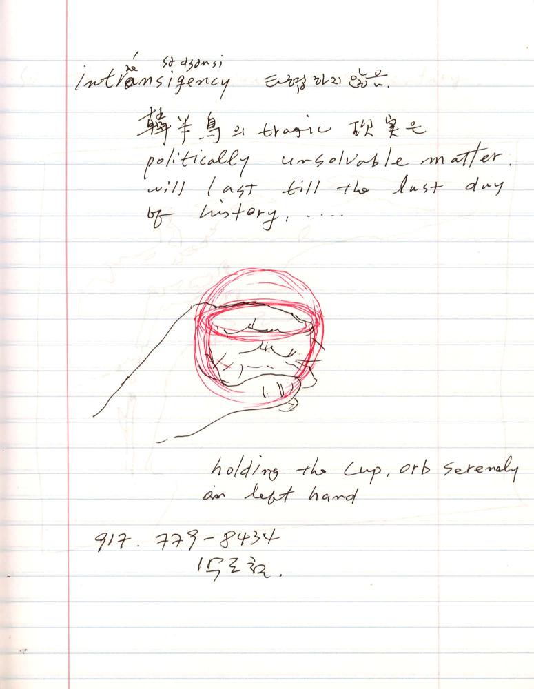 2005년부터 2006년까지 김차섭 구상노트