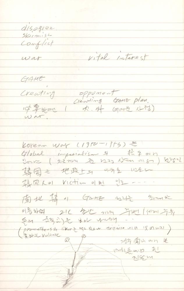 1997년 김차섭 구상노트 2