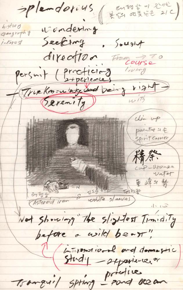 1997년 김차섭 구상노트 2