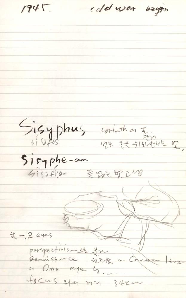 1997년 김차섭 구상노트 2
