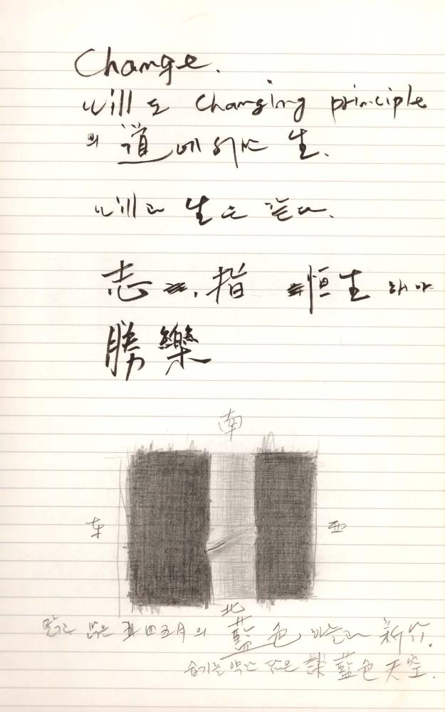 1997년 김차섭 구상노트 2