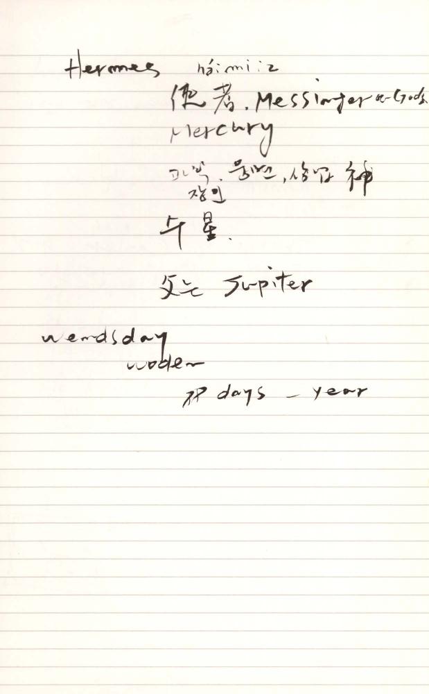 1997년 김차섭 구상노트 2