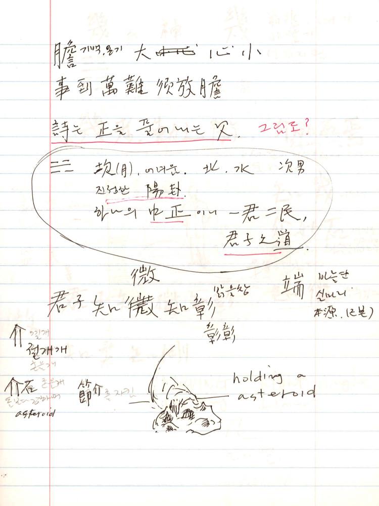 2005년 전후의 김차섭 구상노트 3