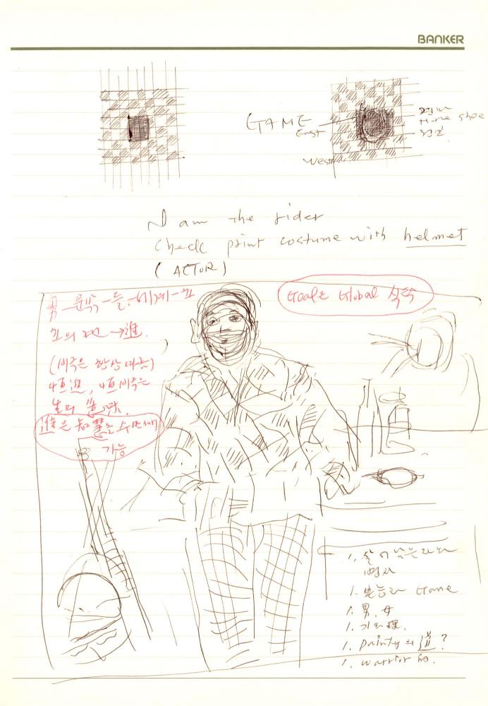 1992년 김차섭 구상노트 1