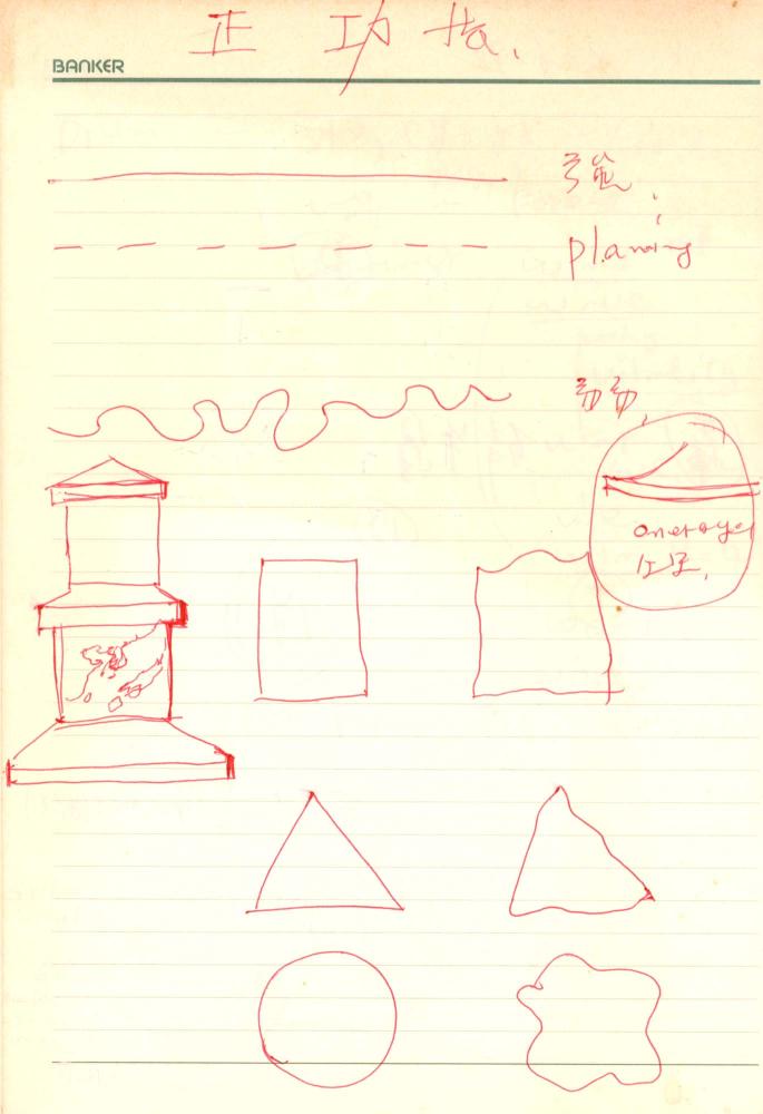 1992년 김차섭 구상노트 1