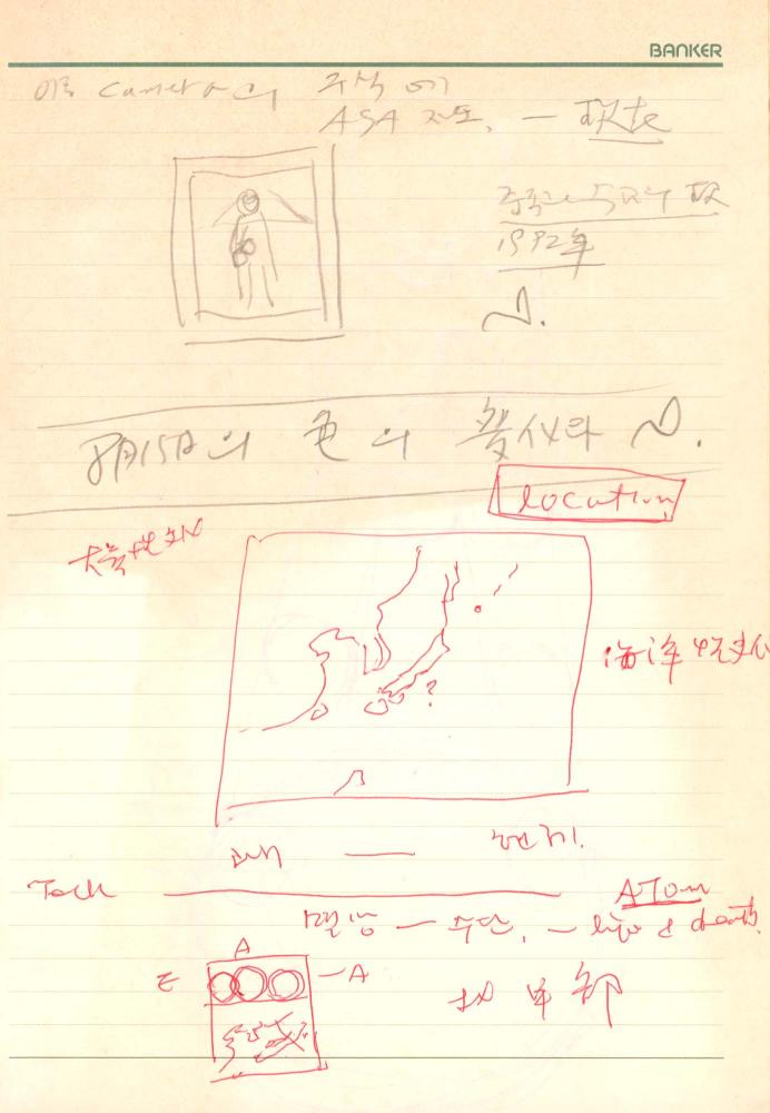 1992년 김차섭 구상노트 1
