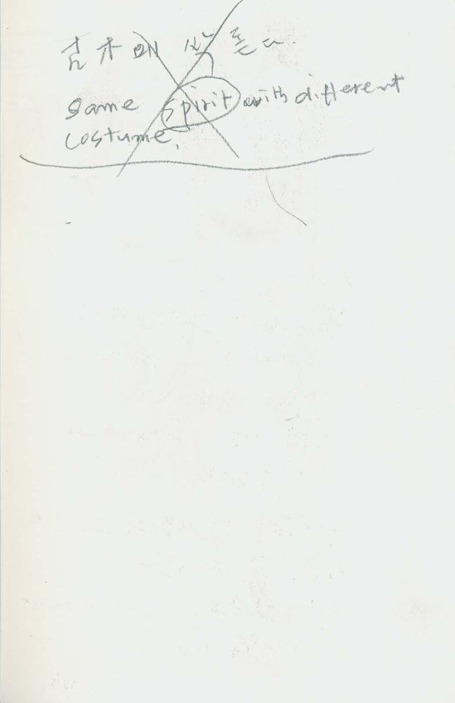 1986년 김차섭 구상노트 4