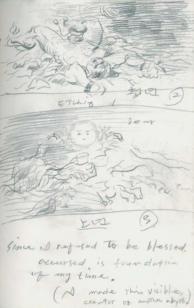 1986년 김차섭 구상노트 4