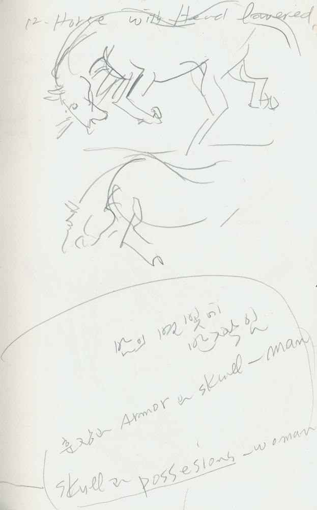 1986년 김차섭 구상노트 4