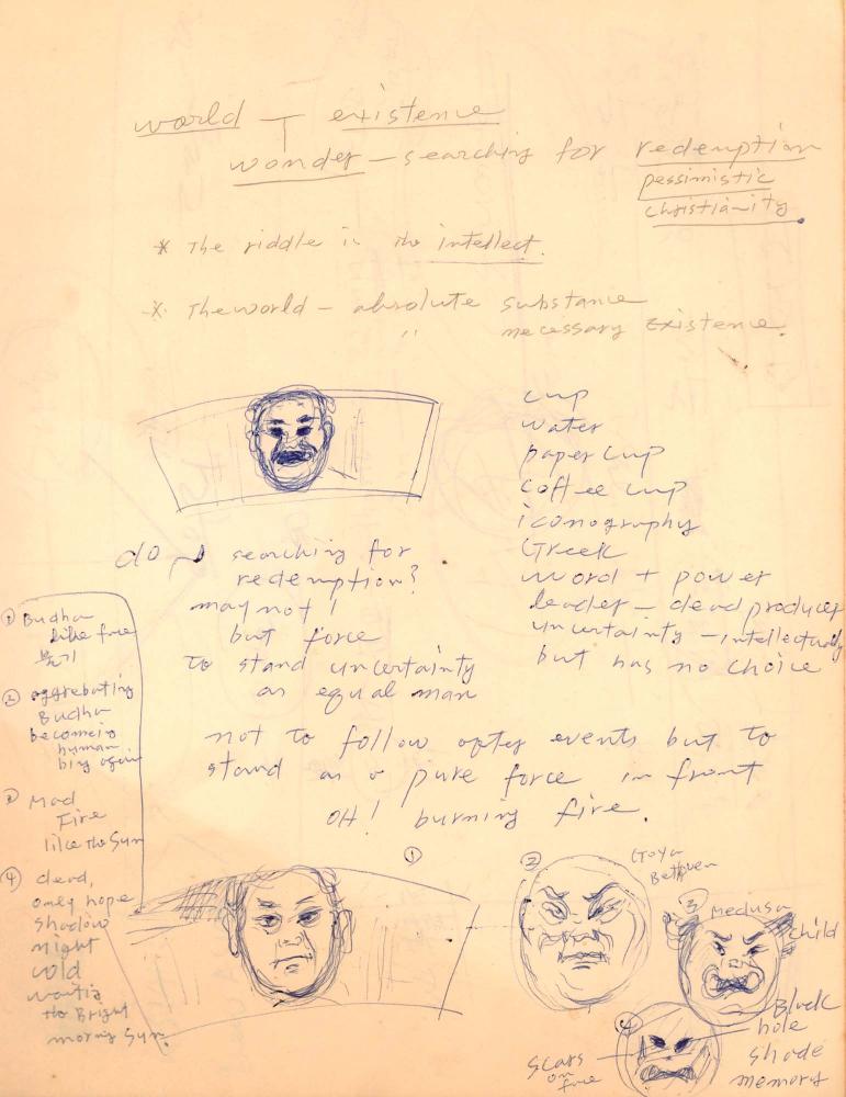 1988년 김차섭 구상노트 7