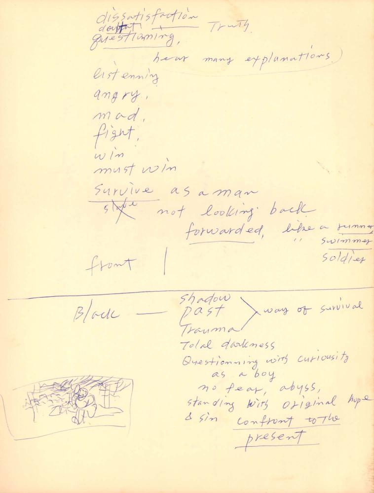 1988년 김차섭 구상노트 7