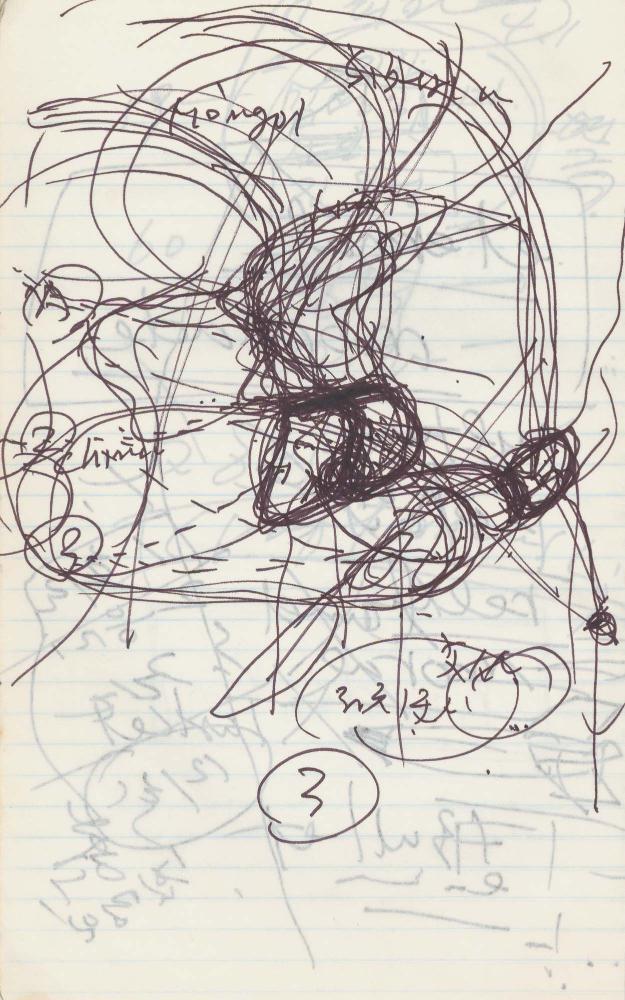 1985년 김차섭 구상노트 4