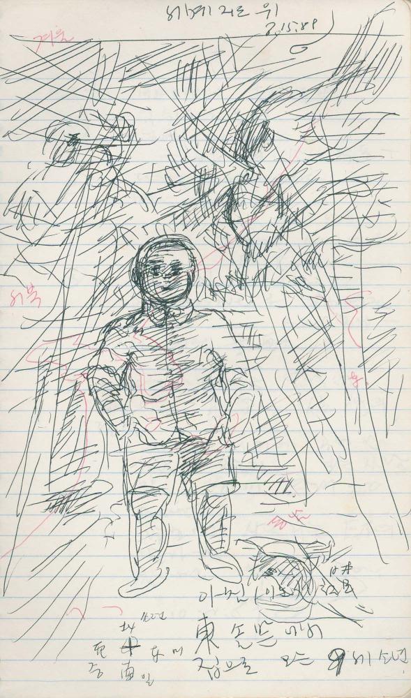 1985년부터 1989년까지 김차섭 구상노트