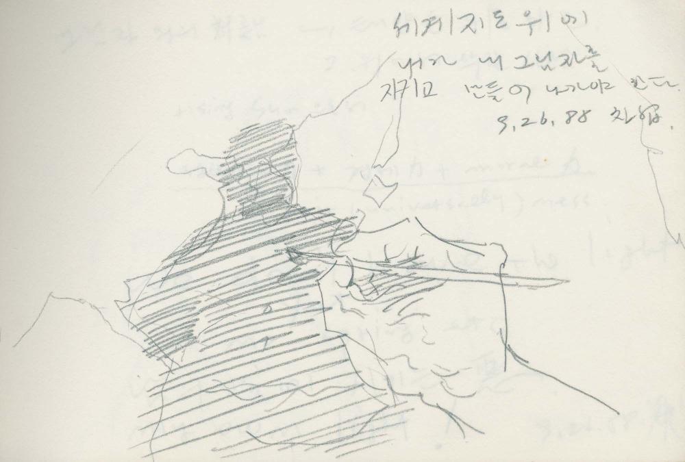 1988년 김차섭 구상노트 5