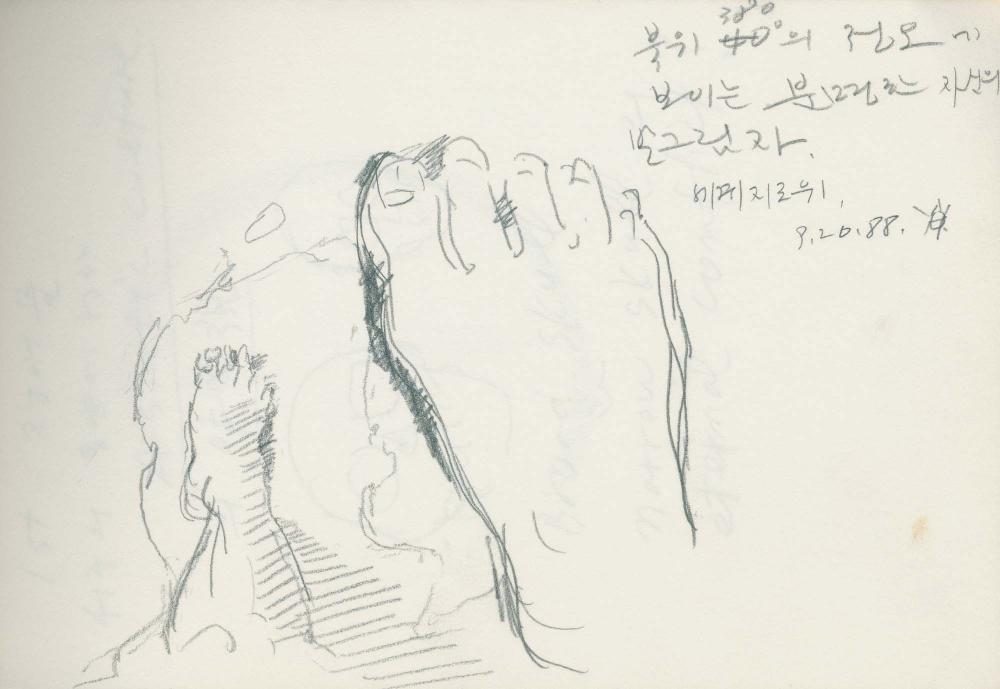 1988년 김차섭 구상노트 5