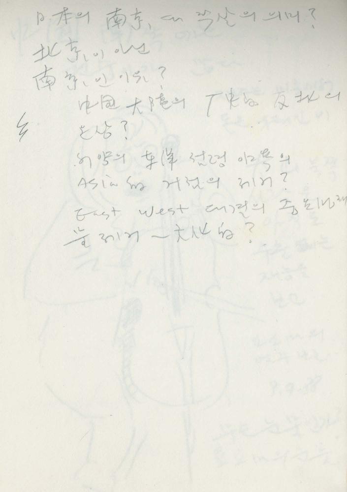 1988년 김차섭 구상노트 5