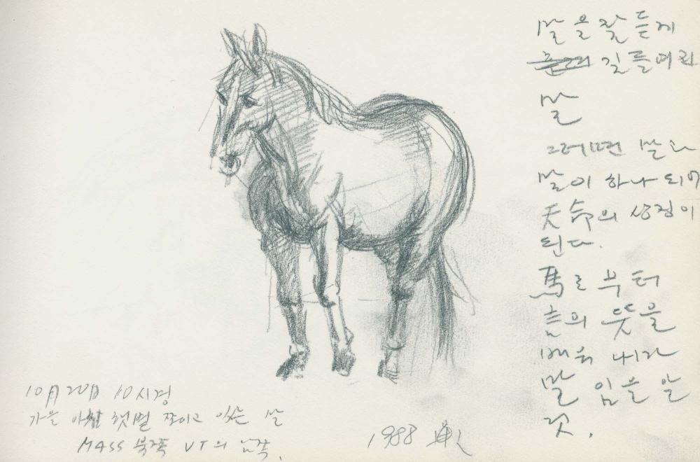 1988년 김차섭 구상노트 5
