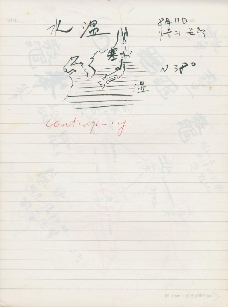 1996년 김차섭 구상노트 5