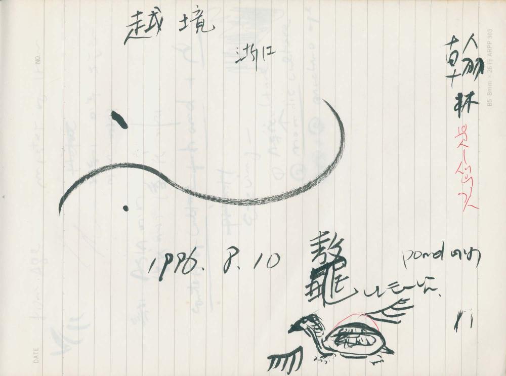 1996년 김차섭 구상노트 5