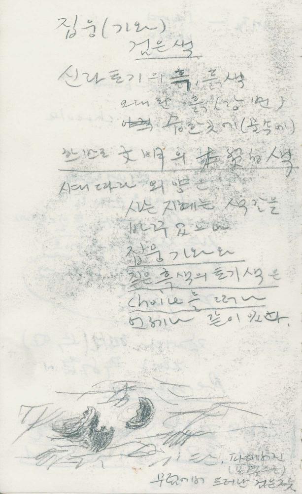 1988년부터 1989년까지 김차섭 구상노트 1