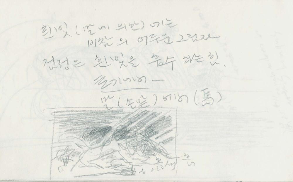 1988년부터 1989년까지 김차섭 구상노트 1