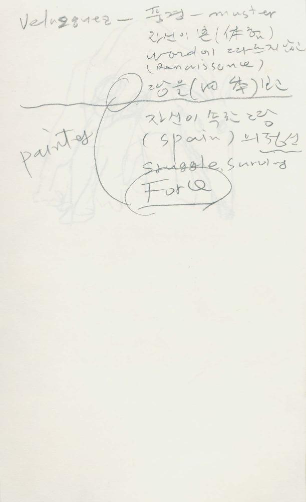 1988년부터 1989년까지 김차섭 구상노트 1