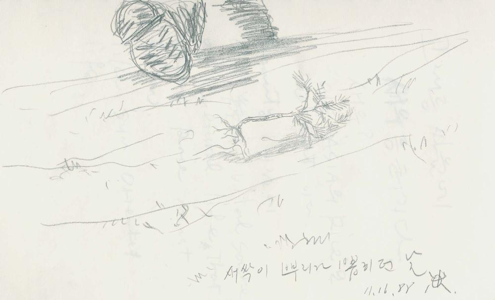 1988년부터 1989년까지 김차섭 구상노트 1