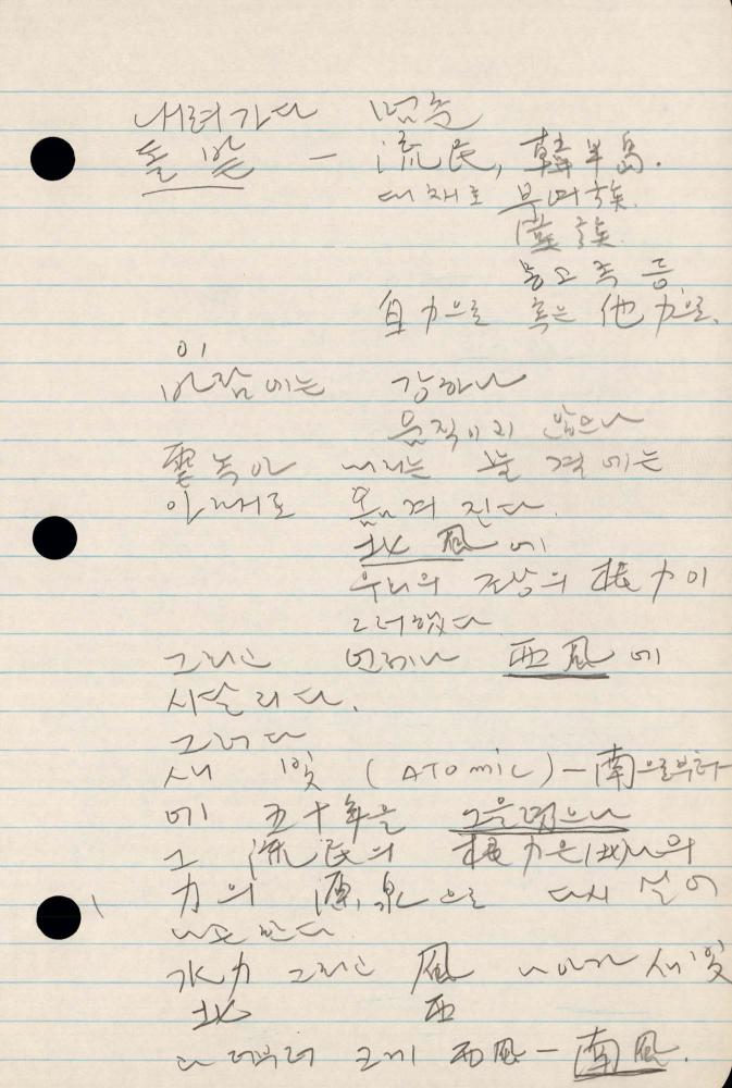 1990년 김차섭 구상노트 2 6