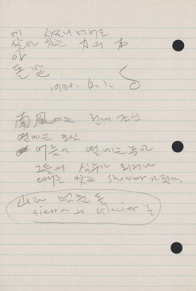 1990년 김차섭 구상노트 2 7