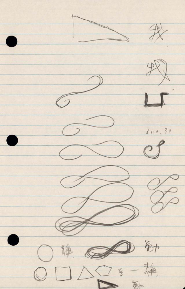 1990년 김차섭 구상노트 2