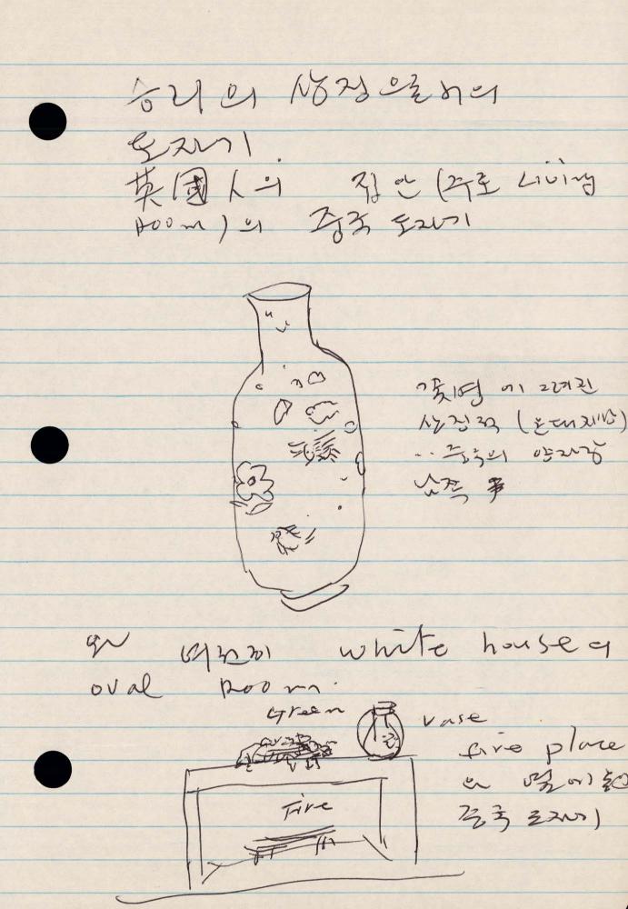 1990년 김차섭 구상노트 2