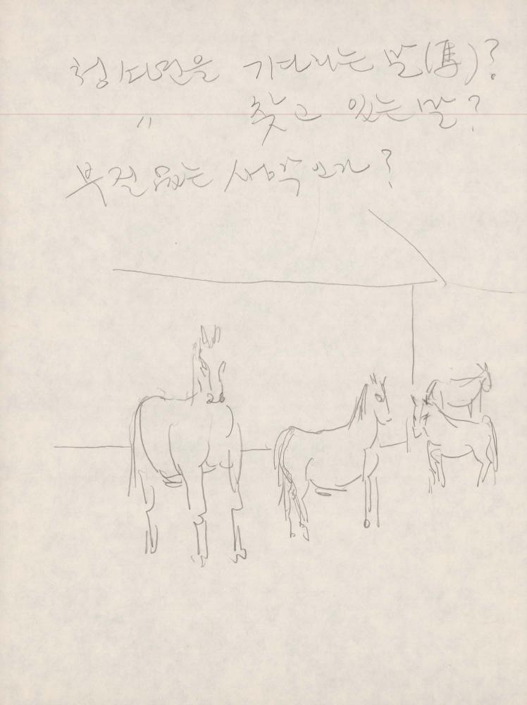 1987년부터 1988년까지 김차섭 구상노트 1