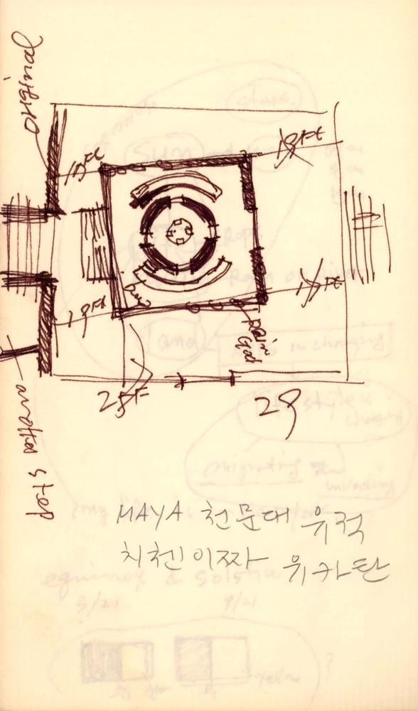 1983년 김차섭 구상노트 3