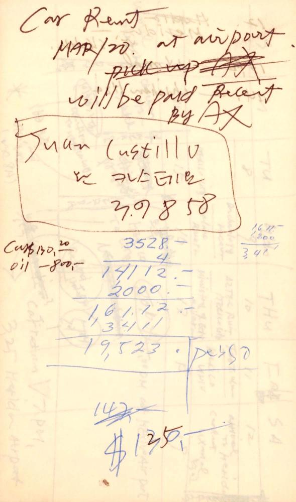 1983년 김차섭 구상노트 3