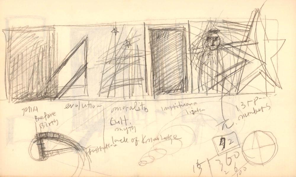 1983년 김차섭 구상노트 3