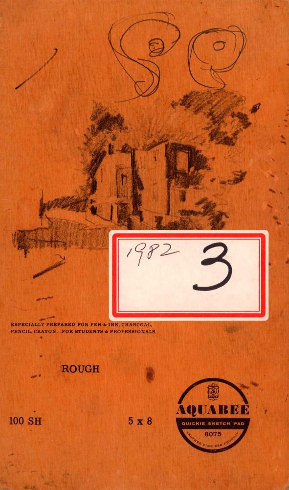 1982년부터 1983년까지 김차섭 구상노트 2 1