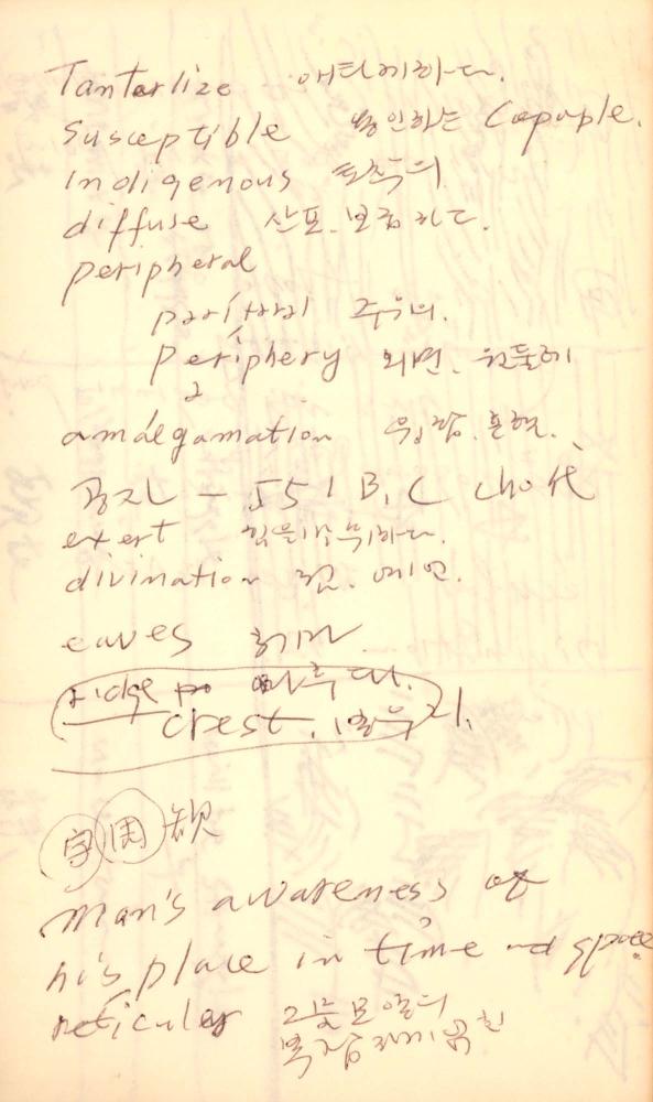 1982년부터 1983년까지 김차섭 구상노트 2